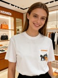 希少♪限定 2026 エルメス 新作 半袖Tシャツ スーパーコピー