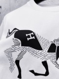 完売必至 ★ 2026 エルメス 新作 半袖Tシャツ 偽物