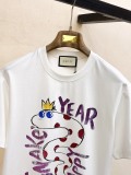 完売必至 ★ 2026 グッチ 新作 半袖Tシャツ 偽物
