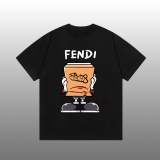 争奪戦 2026 フェンディ 新作 半袖Tシャツ コピー
