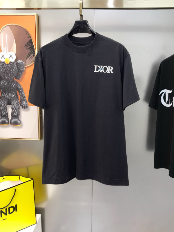 目を惹くカラー 2026 ディオール 新作 半袖Tシャツ コピー
