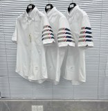 最安値挑戦 2026 トム·ブラウン 新作 半袖Tシャツ スーパーコピー