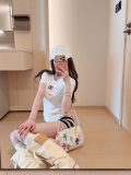 注目アイテム♡ 2026 シャネル 新作 半袖Tシャツ 偽物