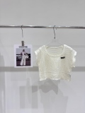 最安値挑戦 2026 ミュウミュウ 新作 半袖Tシャツ スーパーコピー