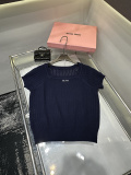 人気急上昇 2026 ミュウミュウ 新作 半袖Tシャツ スーパーコピー 4色