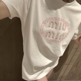 超希少！ 2026 ミュウミュウ 新作 半袖Tシャツ コピー