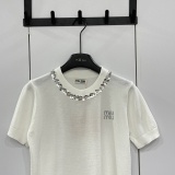 絶対欲しい！ 2026 ミュウミュウ 新作 半袖Tシャツ コピー