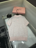 完売必至 2026 ミュウミュウ 新作 半袖Tシャツ スーパーコピー 3色