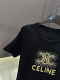 入手困難品！  2026 セリーヌ 新作 半袖Tシャツ スーパーコピー 2色
