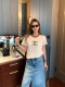 肌触り最高な 2026 セリーヌ 新作 半袖Tシャツ コピー