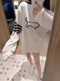 超限定♪ 2026 トム·ブラウン 新作 長袖Tシャツ 偽物