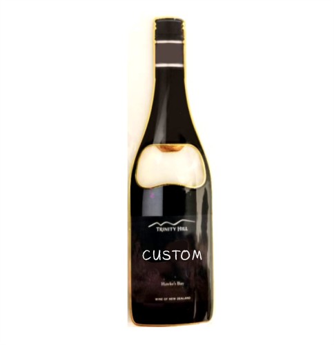 Magnetic bottle opener metal bottle opener image customizable patterns