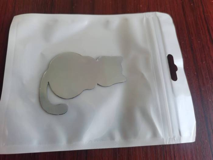 Reflective Car Magnets iridescence color cat