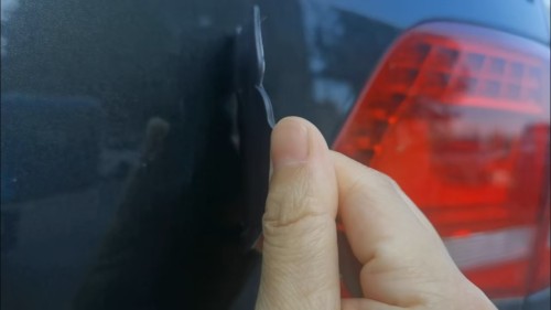 Reflective Car Magnets iridescence color heart wing