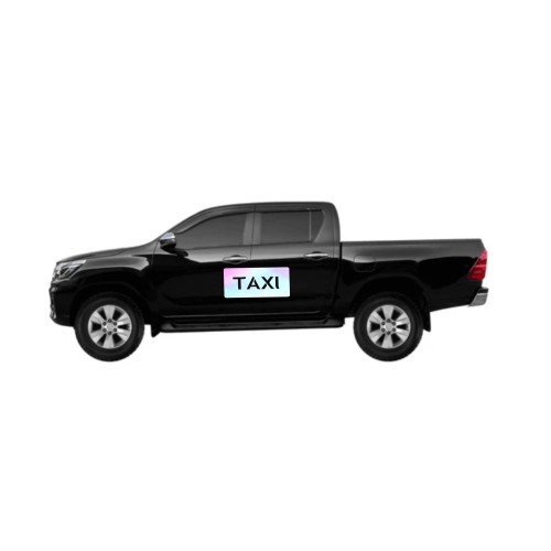 Reflective Car Magnets iridescence color Taxi sign