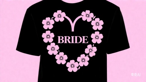 Wedding T02 vinyl heat transfer