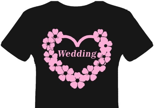 Wedding T09 vinyl heat transfer