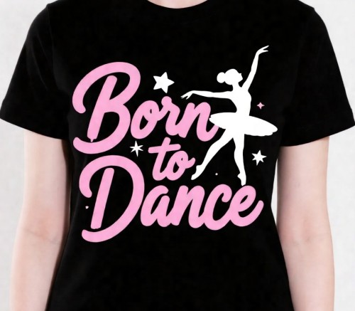 Dance T1 vinyl heat transfer