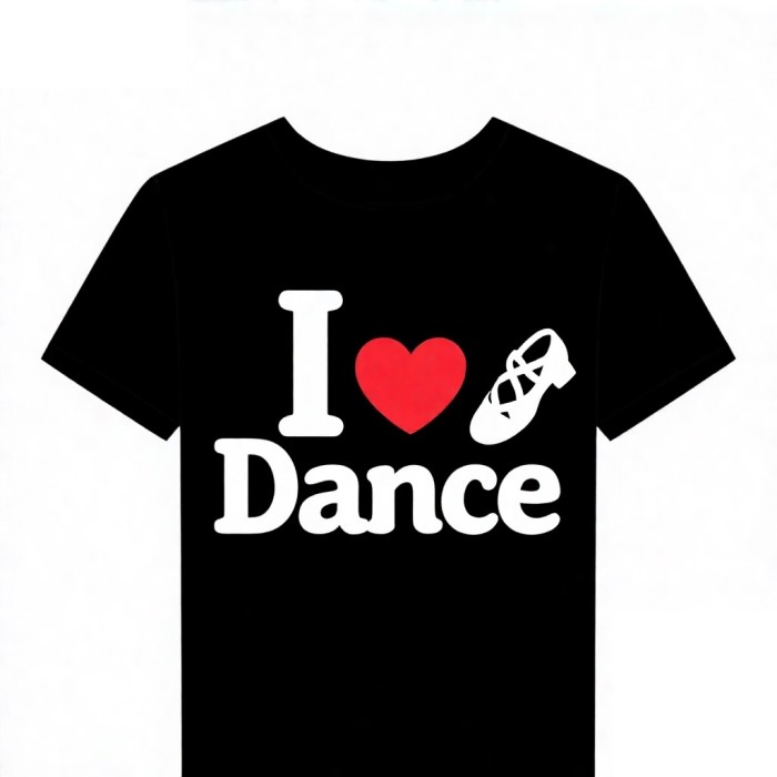 Dance T9 vinyl heat transfer