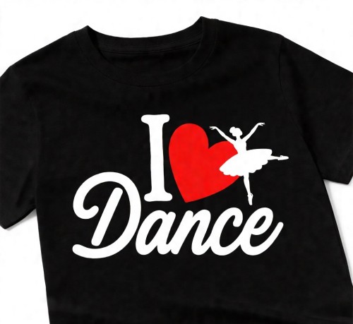 Dance T6 vinyl heat transfer