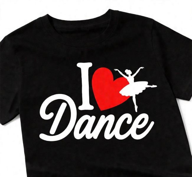 Dance T6 vinyl heat transfer