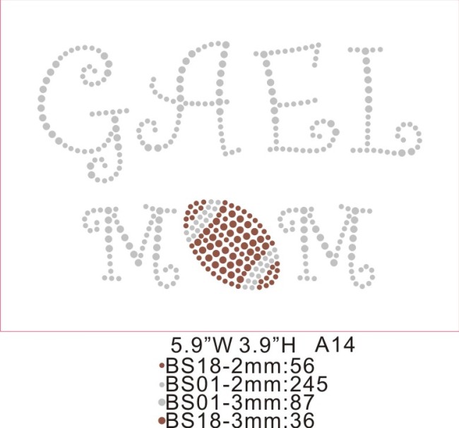 Rhinestone sheet bulk discount T11 GAEL mom
