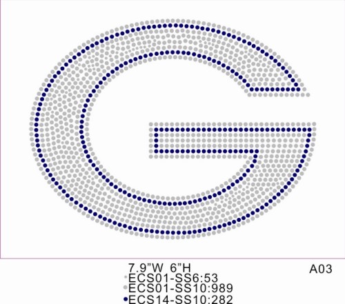 Sparkling Rhinestone Sheet T10 Guthrie G