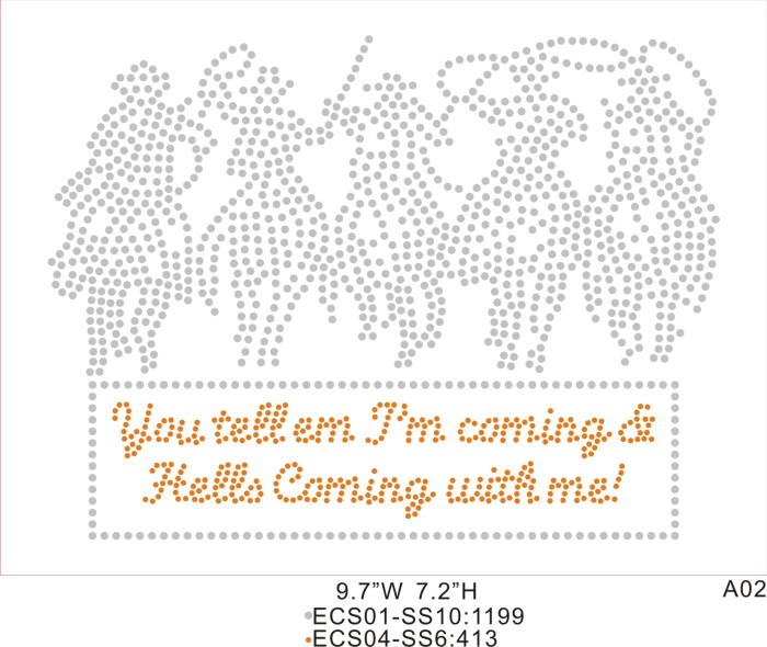 Permanent hot fix stonestransfer T06 I'm coming & Hells coming