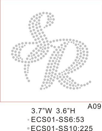 Easy apply rhinestone T09 SR