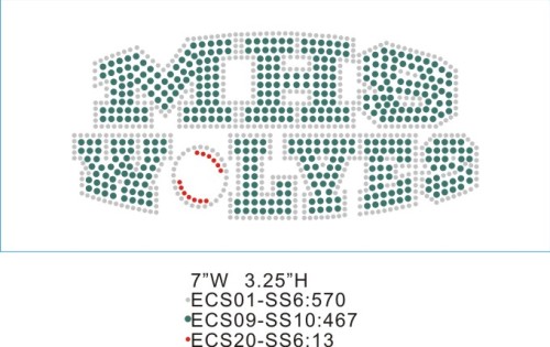 Team sparkle athletic wear T34 MHS Wolves Baseball