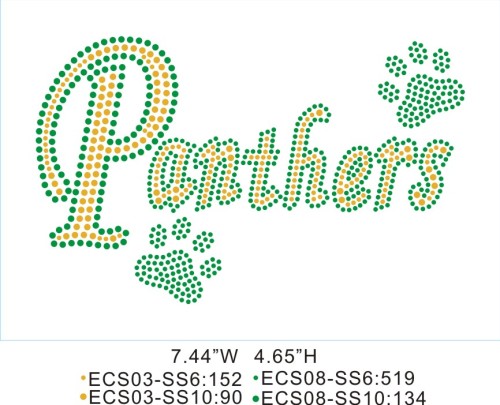 Heat Press Designs for Mom T54 Panthers with paws