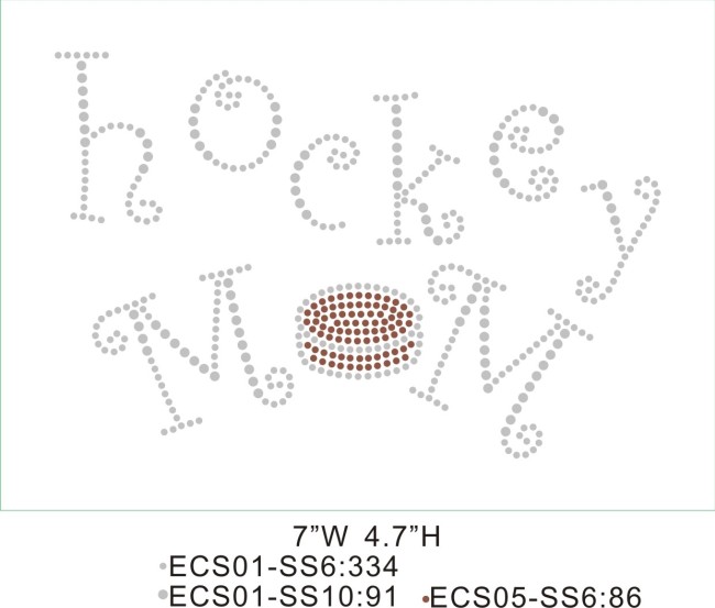 Team heat press patterns T67 Hockey mom