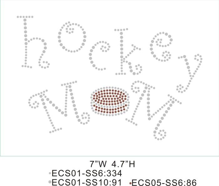 Team heat press patterns T67 Hockey mom