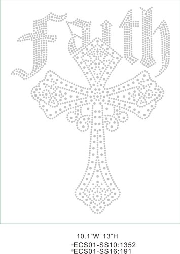 Made to order sweatshirt designs T71 Faith cross