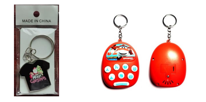 Custom logo keyrings, personalized engraved and printed keychains for promotional gifts