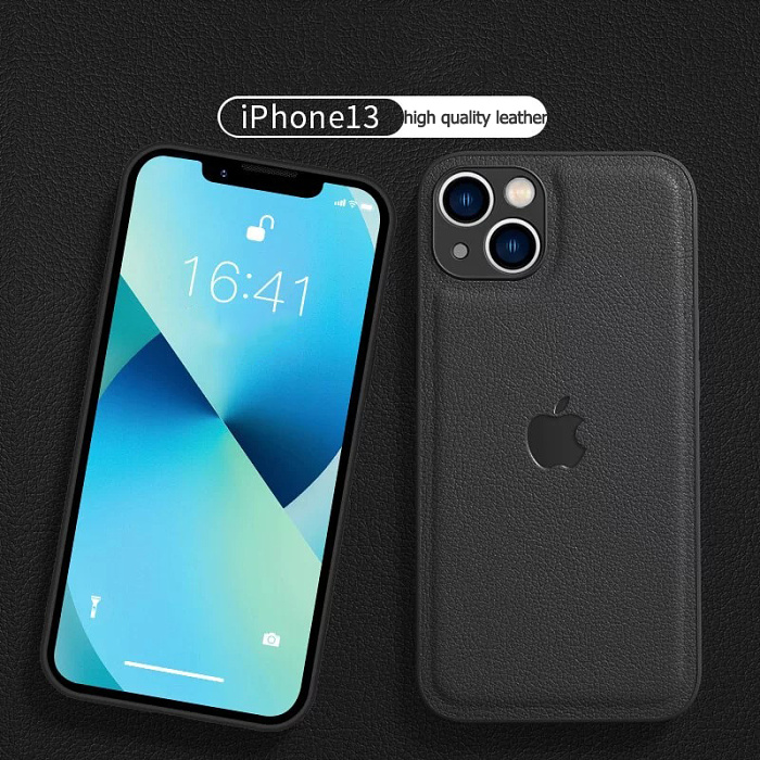 Genuine iPhone case from high quality compressed leather.
