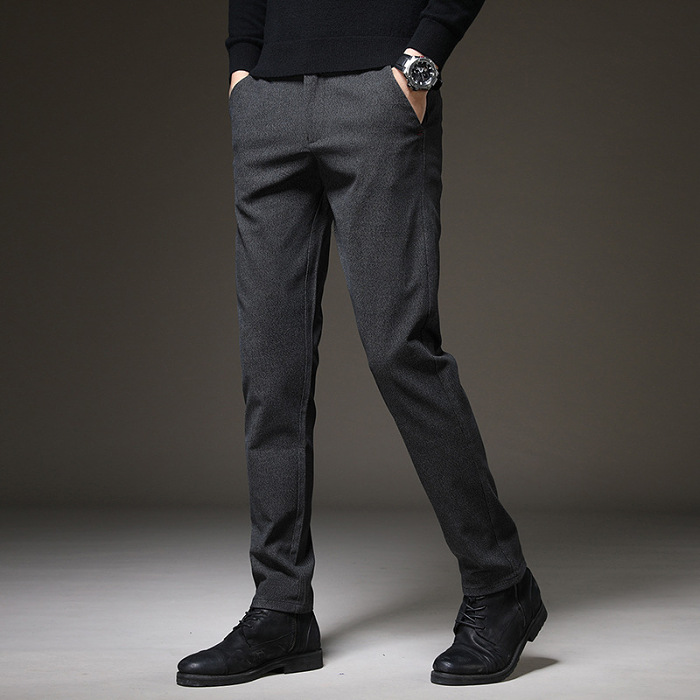 春秋適用 一季新作ストレッチパンツ 3色展開 優れた質感、男性のベストチョイス！