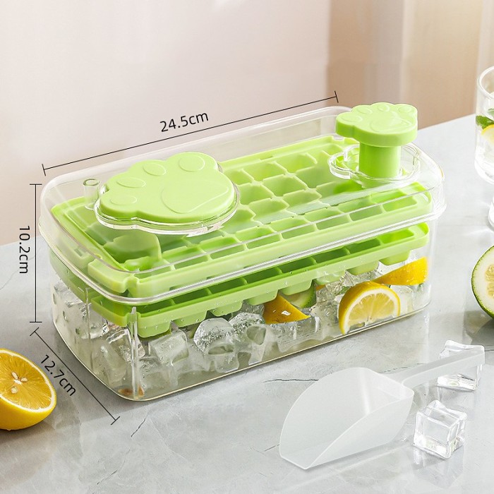 冰格家用 食品級軟矽膠 儲冰製冰盒