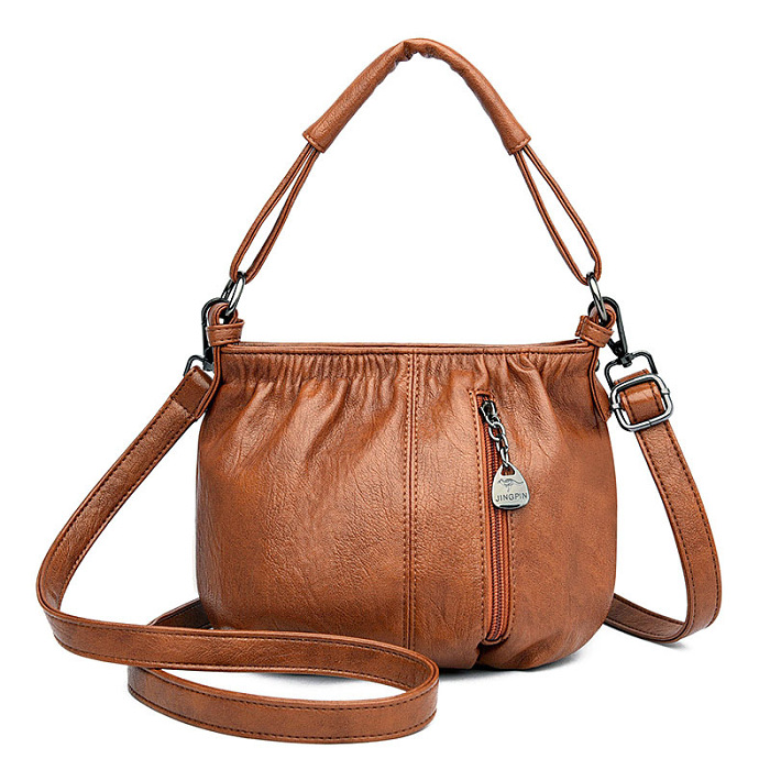 🔥NEW YEAR FLASH SALE 70% OFF🌟New Soft Leather Large Capacity Vintage Shoulder Handbags