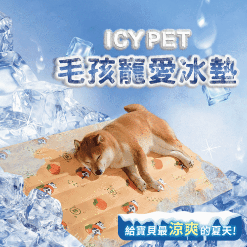 【ICY PET】毛孩寵愛冰墊、-5℃瞬涼凝膠❄️快速降溫不中暑