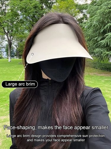 [Empty top sun hat] Seamless all-in-one anti-UV cool sun hat, foldable, breathable and not stuffy❄️