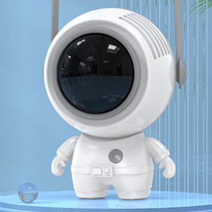 Usb spaceman hanging neck small fan