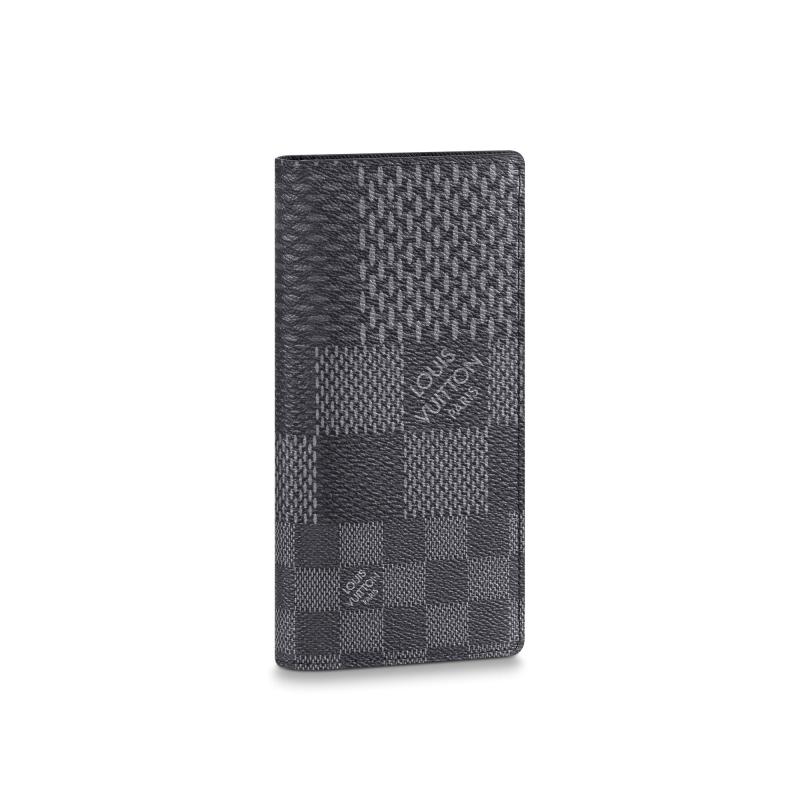 Louis Vuitton Men's Long Clip Long Wallet Wallet LV N60436