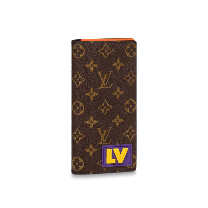 Louis Vuitton Men's Long Clip Long Wallet Wallet LV M80523