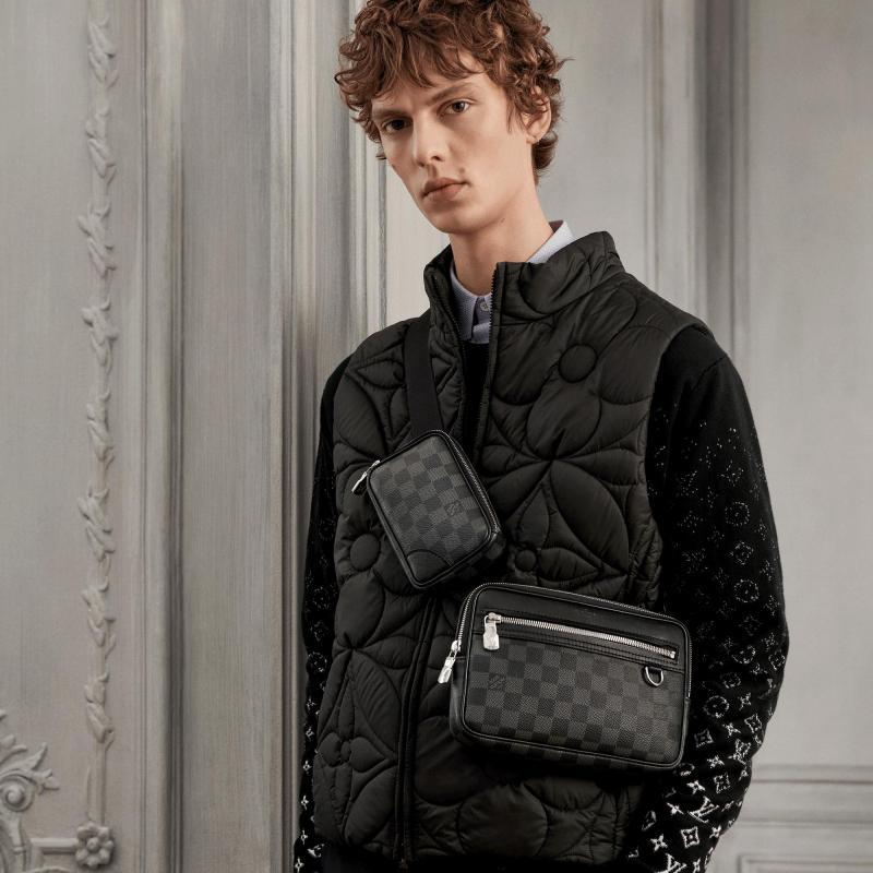 Louis Vuitton men's messenger bag and shoulder bag LV N50018