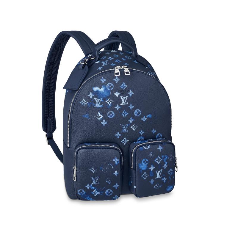 LV Louis Vuitton Men's Backpack Backpack School Bag Travel Bag M57841