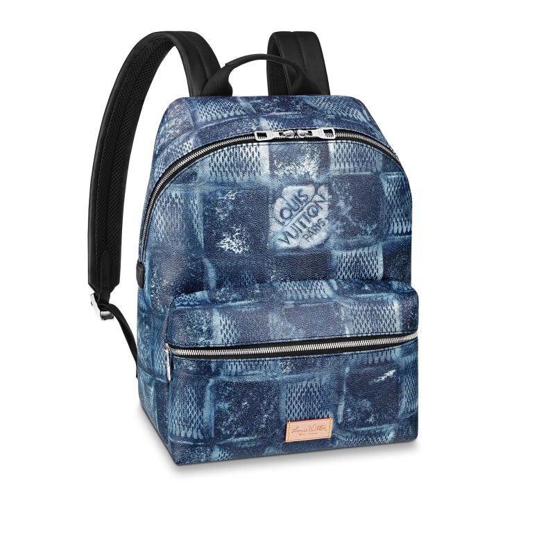 LV Louis Vuitton Men's Backpack Backpack School Bag Travel Bag N50060