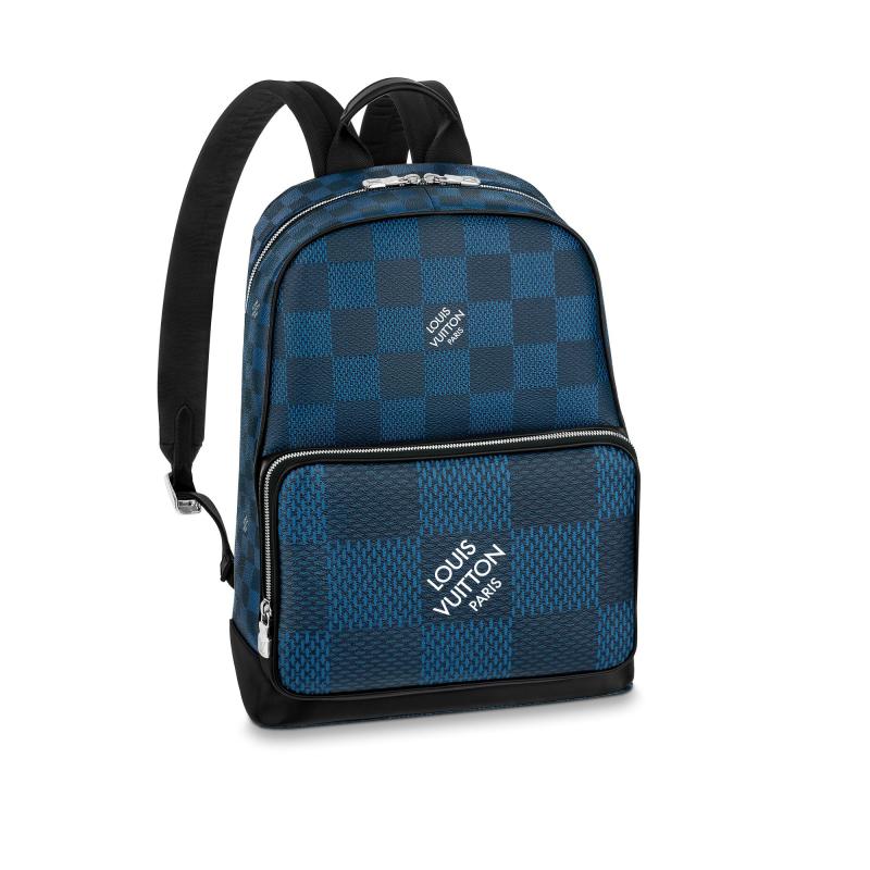LV Louis Vuitton Men's Backpack Backpack School Bag Travel Bag N50008