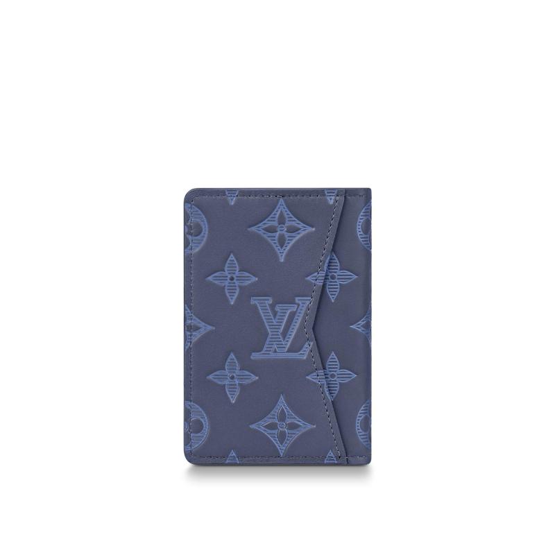 Louis Vuitton Men's Key and Card Case, passport Case LV M80421
