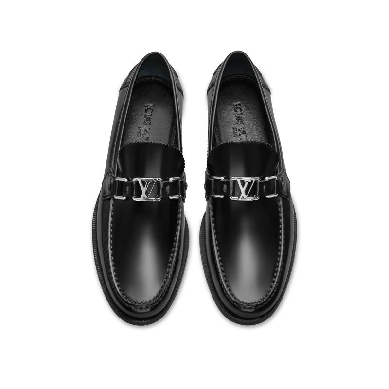 Louis Vuitton men's loafers and moccasins leather shoes LV 860264